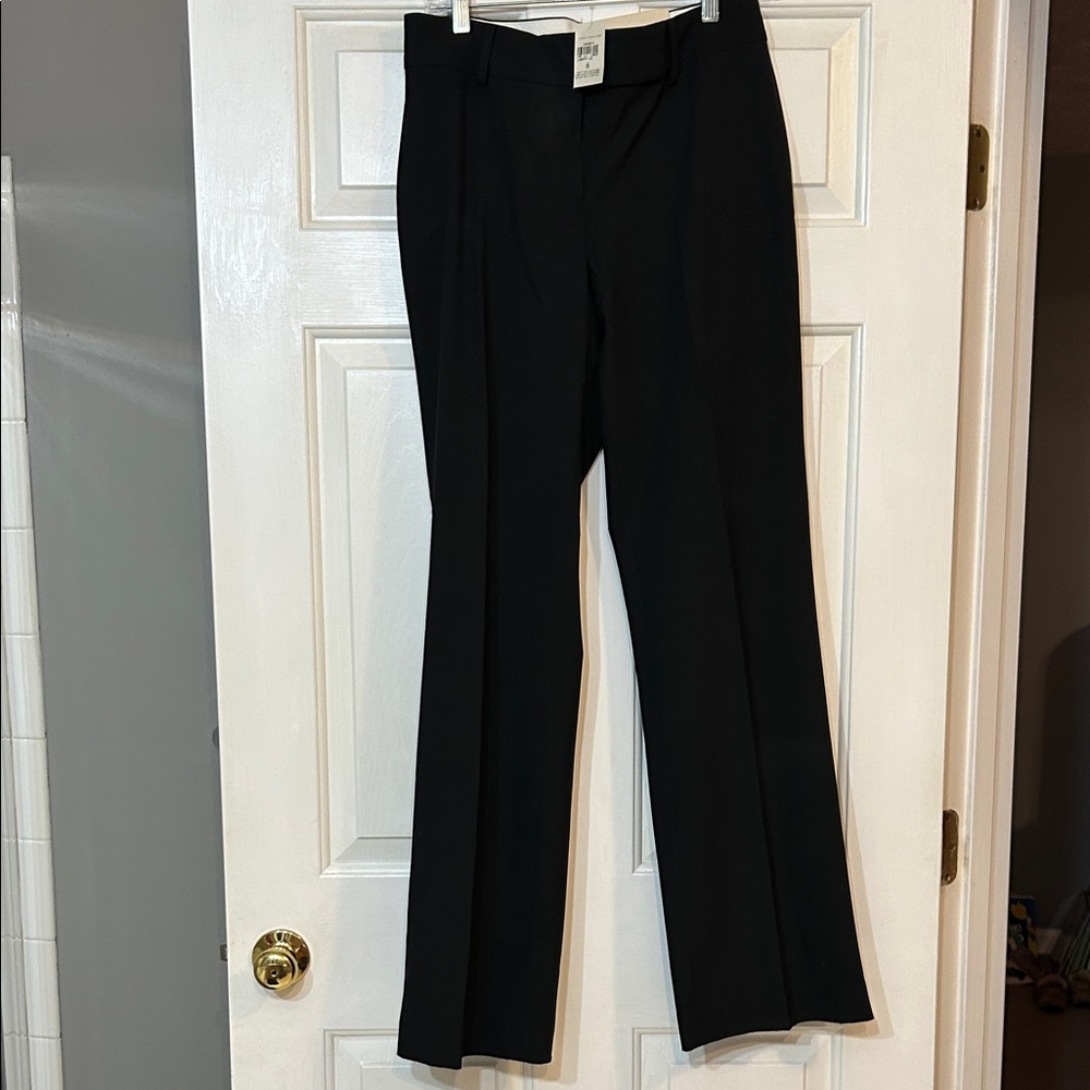 Ann Taylor Curvy Fit Black Trousers